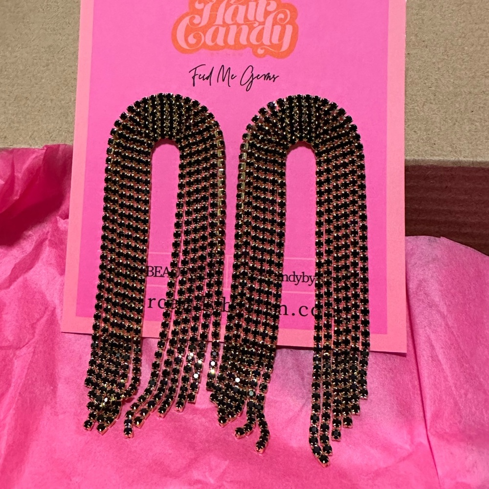 Feed me gems earrings